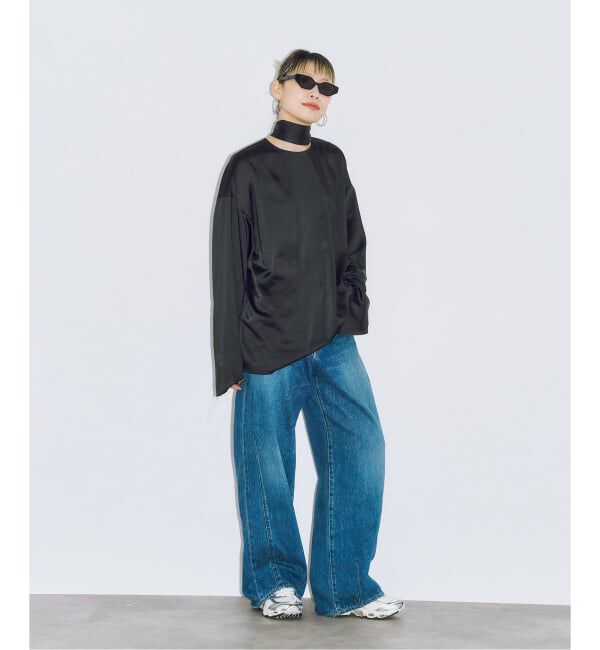  「《予約》SATIN RIBBON ブラウス」|シャツ・ブラウス|