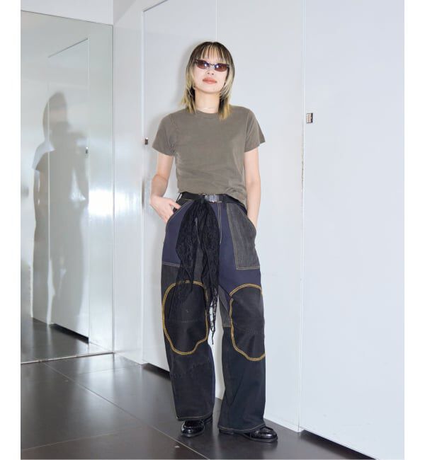  「《予約》ASHER AMELIA VINTAGE TEE L232-J101：Tシャツ」|Tシャツ・カットソー|