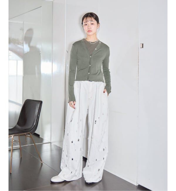  「《予約》ASHER AMELIA VINTAGE TEE L232-J101：Tシャツ」|Tシャツ・カットソー|