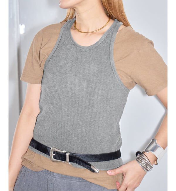  「《予約》ASHER BREE TANK L281-J131：タンクトップ」|Tシャツ・カットソー|