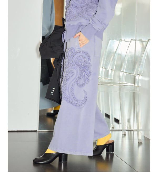  「TAAKK SCULPTURAL EMBROIDERY WIDE  PANTS TA26SS-PT070：パンツ」|その他|