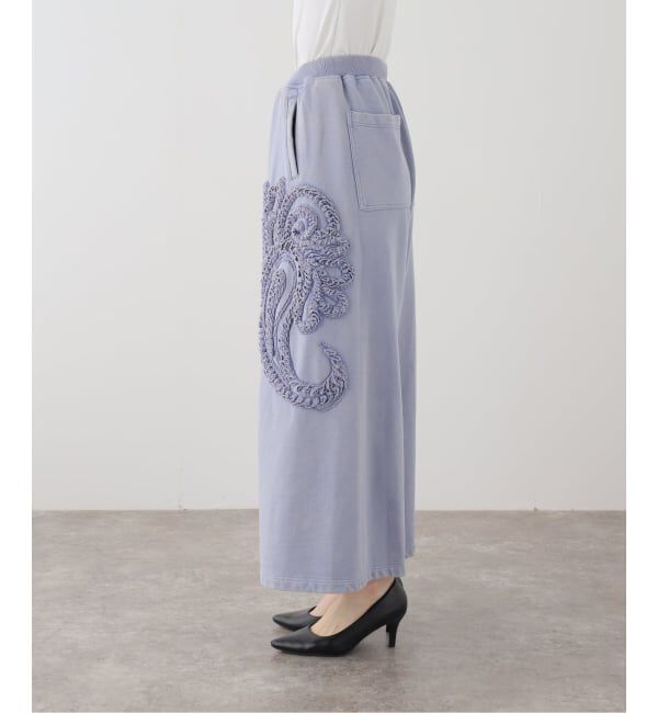  「TAAKK SCULPTURAL EMBROIDERY WIDE  PANTS TA26SS-PT070：パンツ」|その他|