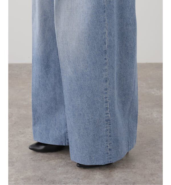  「TANAKA HAKAMA JEAN TROUSERS ST-108-25-BBLO：デニムパンツ」|デニム|