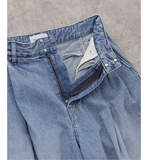  「TANAKA HAKAMA JEAN TROUSERS ST-108-25-BBLO：デニムパンツ」|デニム|
