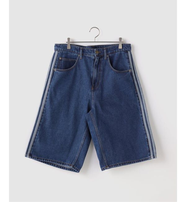 JOINT WORKS「adidas originals / アディダス オリジナルス FIREBIRD ADICOLOR DENIM SHORTS」|その他|ネイビー
