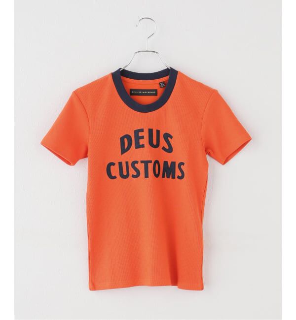 JOINT WORKS「DEUS EX MACHINA/デウスエクスマキナ HELENE TEE」|Tシャツ・カットソー|オレンジ