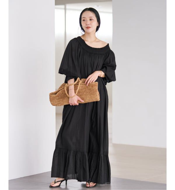 Plage「《予約》IND VOIL EMB ワンピース」|ワンピース|