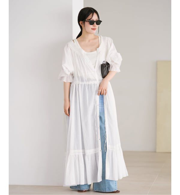 Plage「《予約》IND VOIL EMB ワンピース」|ワンピース|