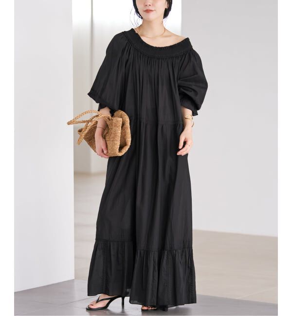 Plage「《予約》IND VOIL EMB ワンピース」|ワンピース|