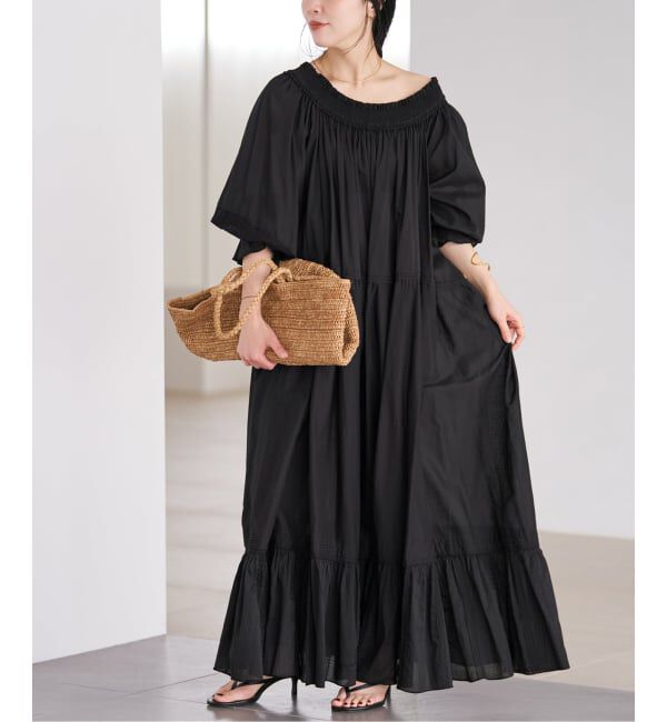 Plage「《予約》IND VOIL EMB ワンピース」|ワンピース|