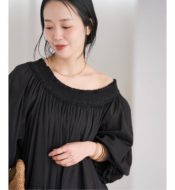 Plage「《予約》IND VOIL EMB ワンピース」|ワンピース|