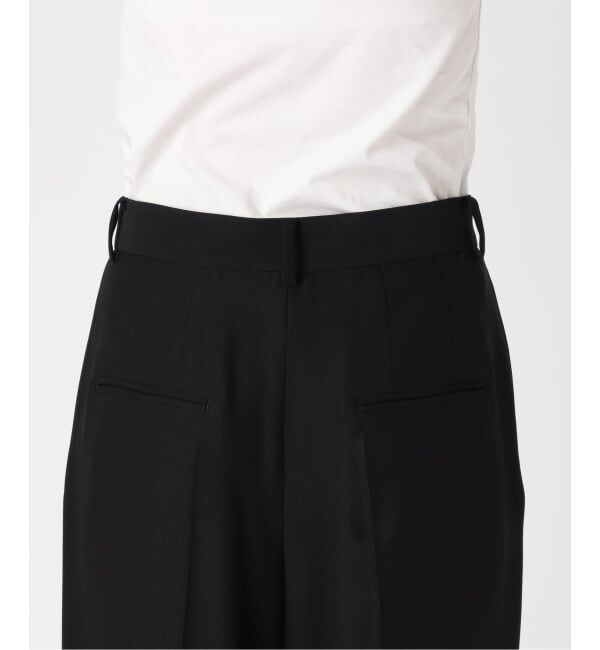 Plage「《予約》2 Tuck Elegant パンツ」|スラックス|