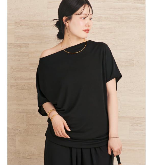 Plage「《予約》Jersey Tunic プルオーバー」|Tシャツ・カットソー|ブラック
