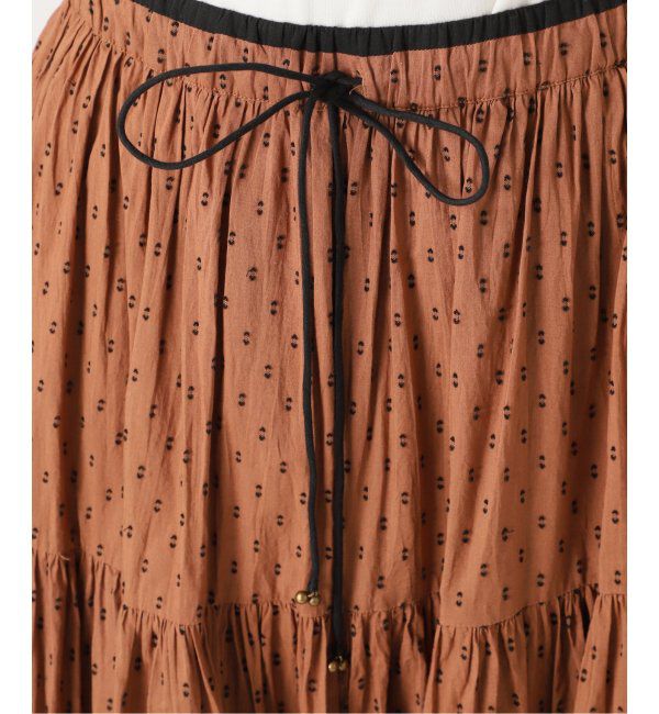 SLOBE IENA「TCドビーティアードスカート」|スカート|