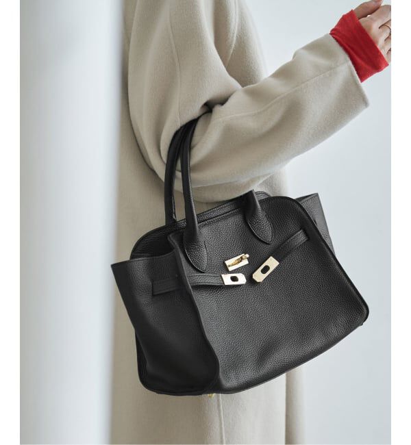 IENA「《WEB限定/追加》AULENTTI/オウレンティ 別注 BELT BAG トートバッグ」|トートバッグ|ブラック