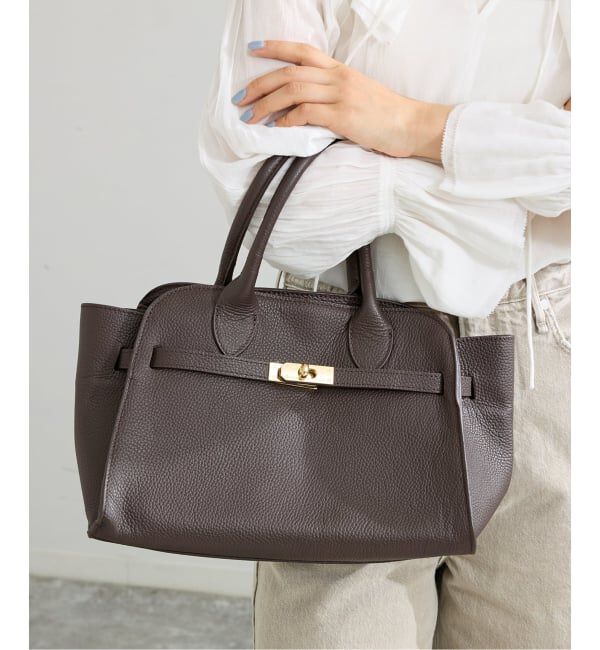 IENA「《WEB限定/追加》AULENTTI/オウレンティ 別注 BELT BAG トートバッグ」|トートバッグ|ブラウン