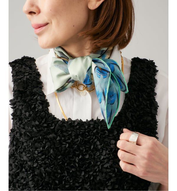 VERMEIL par iena「PIERRE LOUIS MASCIA ピエール ルイマーシャ 67x67cm 517633/101」|バンダナ・スカーフ|