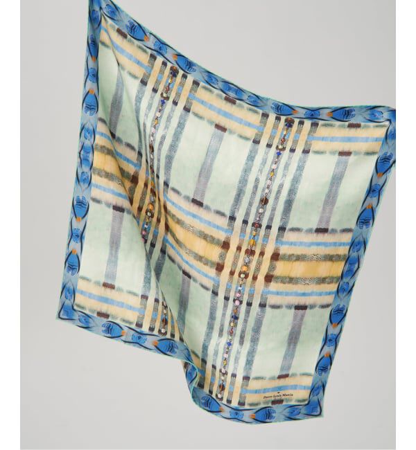VERMEIL par iena「PIERRE LOUIS MASCIA ピエール ルイマーシャ 67x67cm 517633/101」|バンダナ・スカーフ|