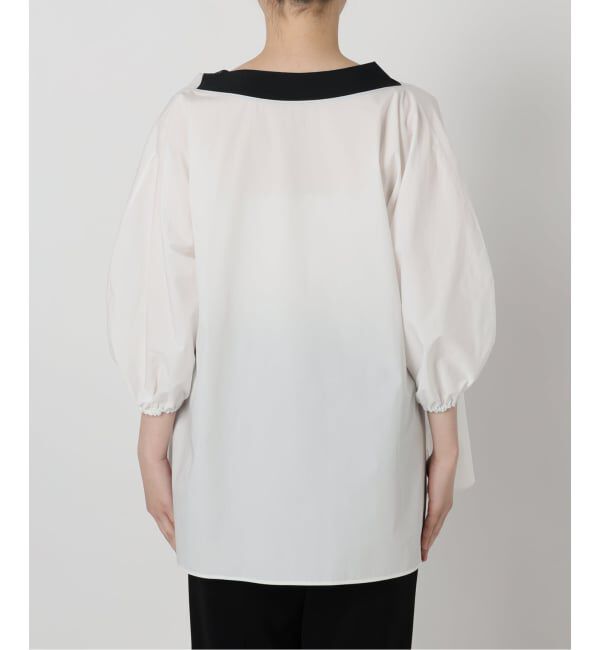 VERMEIL par iena「《予約》リボンブラウス」|シャツ・ブラウス|