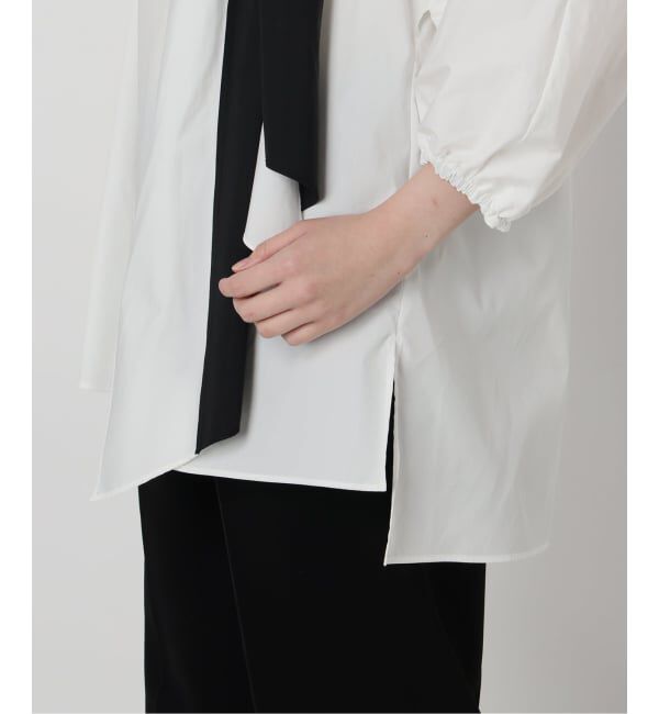 VERMEIL par iena「《予約》リボンブラウス」|シャツ・ブラウス|