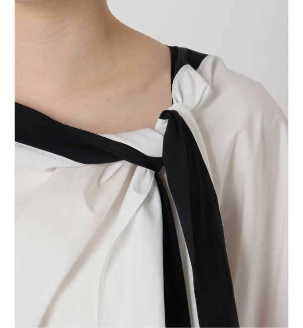 VERMEIL par iena「《予約》リボンブラウス」|シャツ・ブラウス|