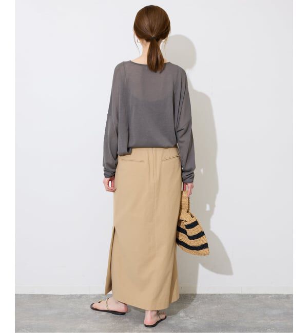 SLOBE IENA「《シリーズあり/追加予約》コットンシルクビックプルオーバー」|ニット・セーター|