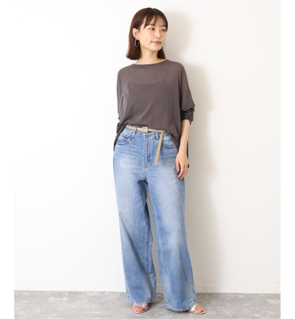 SLOBE IENA「《シリーズあり/追加予約》コットンシルクビックプルオーバー」|ニット・セーター|