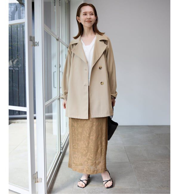 SLOBE IENA「《予約》リネン混シアーカーディガン」|カーディガン|