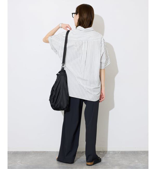 SLOBE IENA「《予約》ハーフスリーブシャツ」|シャツ・ブラウス|