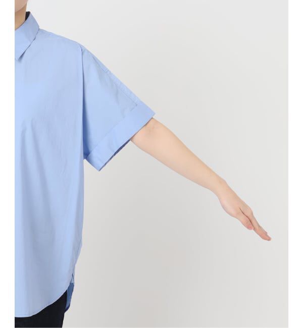 SLOBE IENA「《予約》ハーフスリーブシャツ」|シャツ・ブラウス|