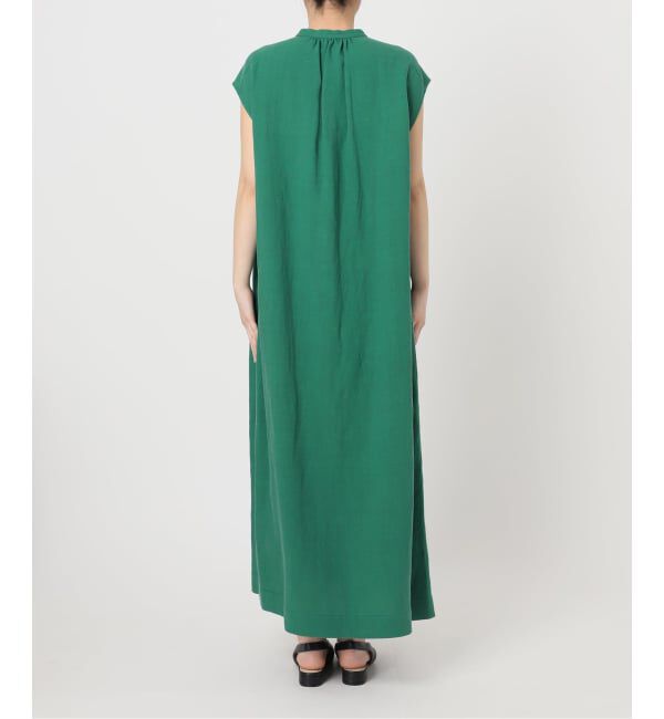 SLOBE IENA「《予約》リネン混キーネックコクーンワンピース」|ワンピース|