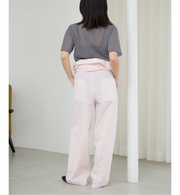 IENA LA BOUCLE「《予約》IENA LA BOUCLE シアーTシャツニット」|ニット・セーター|