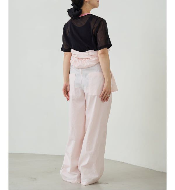 IENA LA BOUCLE「《予約》IENA LA BOUCLE シアーTシャツニット」|ニット・セーター|