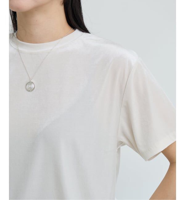 IENA LA BOUCLE「《予約》IENA LA BOUCLE トリアセベロアTシャツ」|Tシャツ・カットソー|