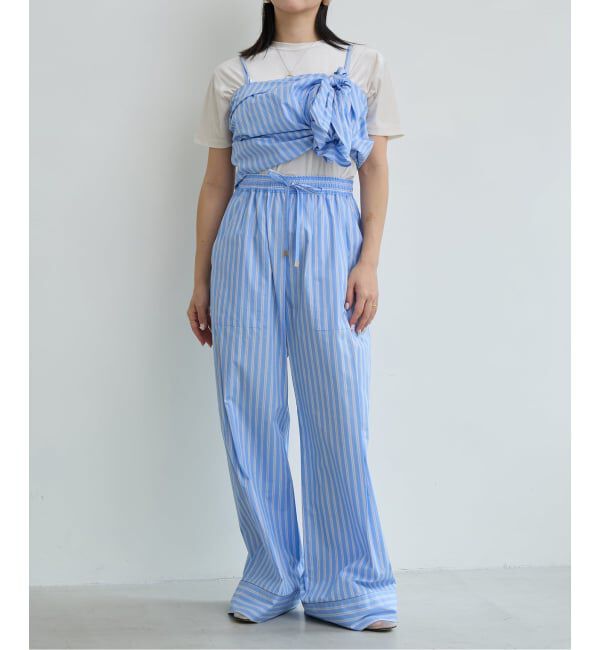 IENA LA BOUCLE「《予約》IENA LA BOUCLE トリアセベロアTシャツ」|Tシャツ・カットソー|