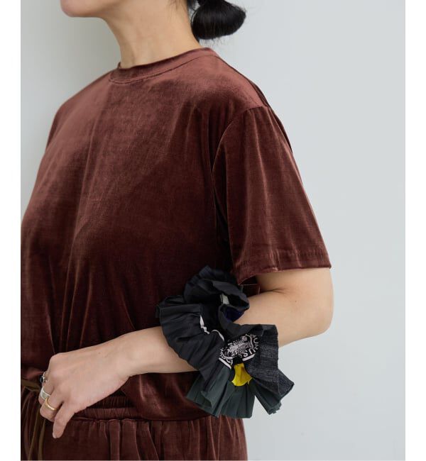 IENA LA BOUCLE「《予約》IENA LA BOUCLE トリアセベロアTシャツ」|Tシャツ・カットソー|