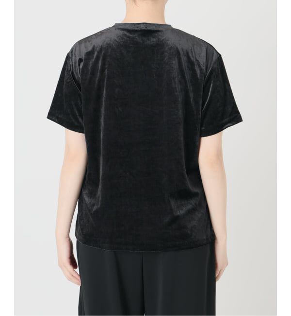 IENA LA BOUCLE「《予約》IENA LA BOUCLE トリアセベロアTシャツ」|Tシャツ・カットソー|