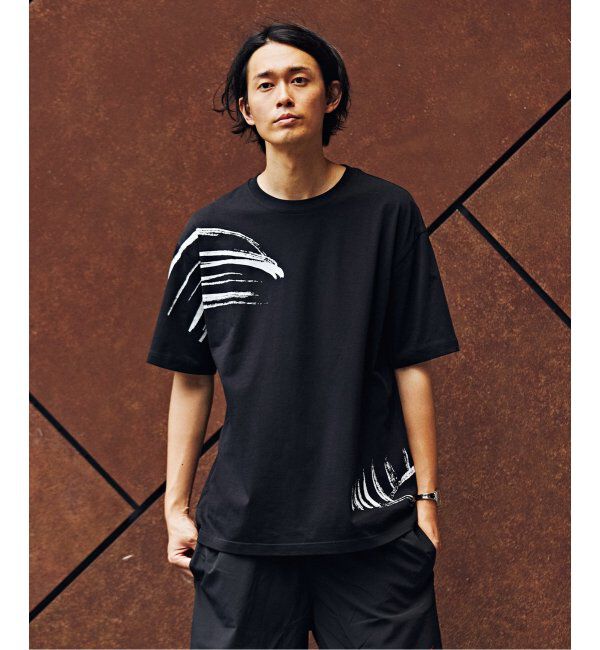 Paris Saint-Germain「【隈 研吾 &times; Paris Saint-Germain】グラフィックプリント Tシャツ」|Tシャツ・カットソー|