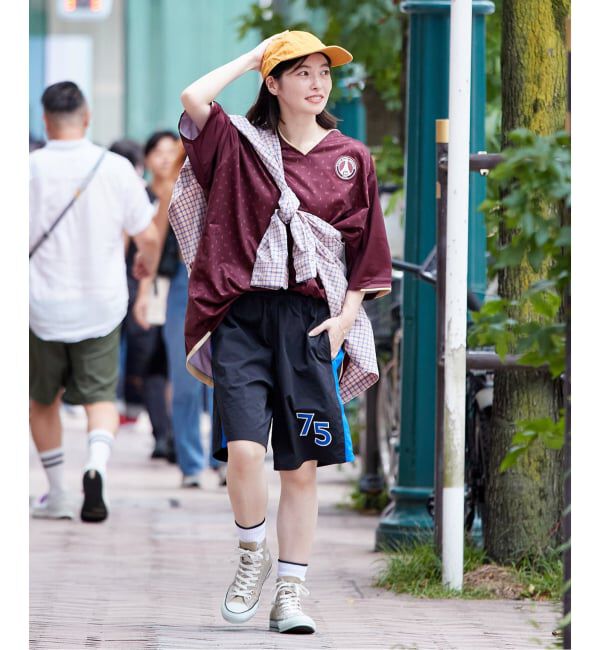 Paris Saint-Germain「【Paris Saint-Germain】75 ナンバリング ナイロンショーツ」|その他|