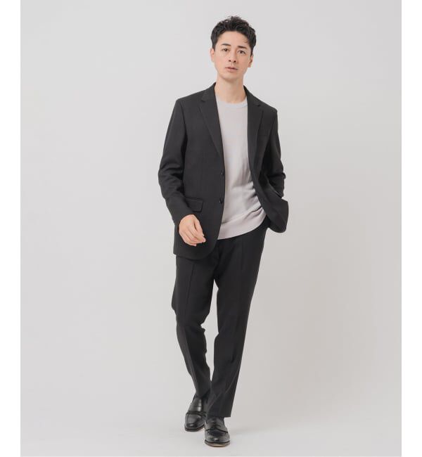 EDIFICE「ラフ ツイル2ボタン ジャケット【セットアップ着用可】」|テーラードジャケット|