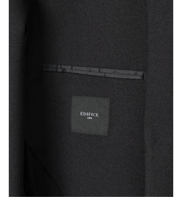 EDIFICE「ラフ ツイル2ボタン ジャケット【セットアップ着用可】」|テーラードジャケット|