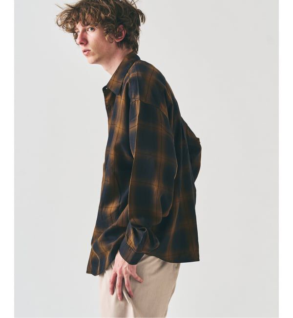 417 EDIFICE「オンブレーチェック レギュラーシャツ」|シャツ・ブラウス|