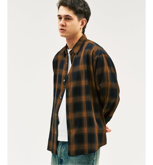 417 EDIFICE「オンブレーチェック レギュラーシャツ」|シャツ・ブラウス|