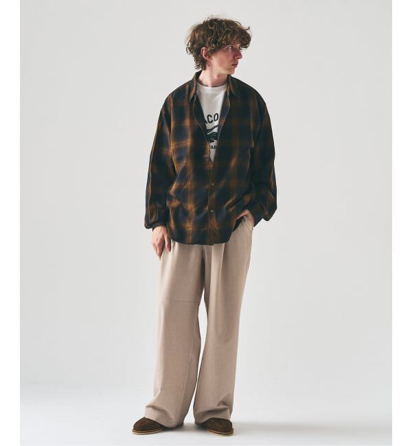 417 EDIFICE「オンブレーチェック レギュラーシャツ」|シャツ・ブラウス|