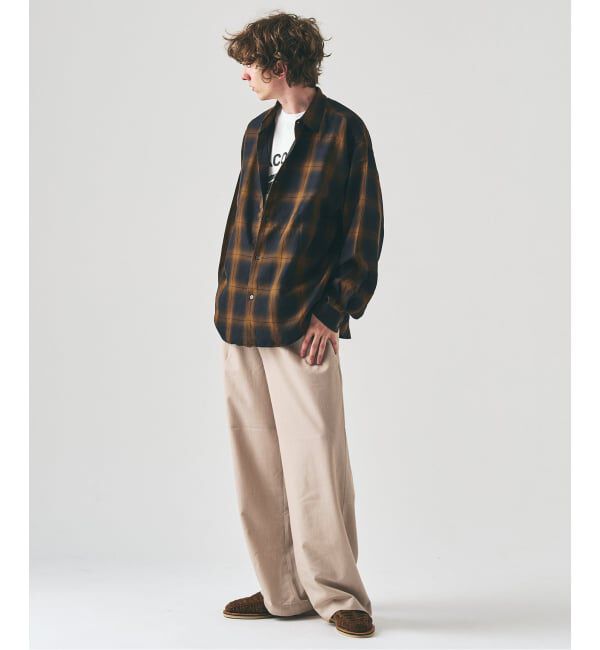 417 EDIFICE「オンブレーチェック レギュラーシャツ」|シャツ・ブラウス|