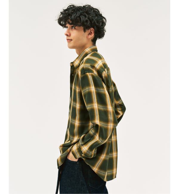 417 EDIFICE「オンブレーチェック レギュラーシャツ」|シャツ・ブラウス|