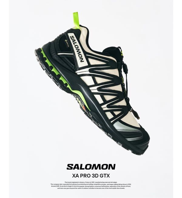 417 EDIFICE「SALOMON / サロモン XA PRO 3D GTX」|スニーカー|ホワイト