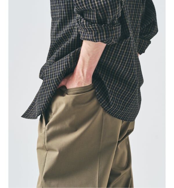 417 EDIFICE「TRツイル 2タックパンツ」|スラックス|