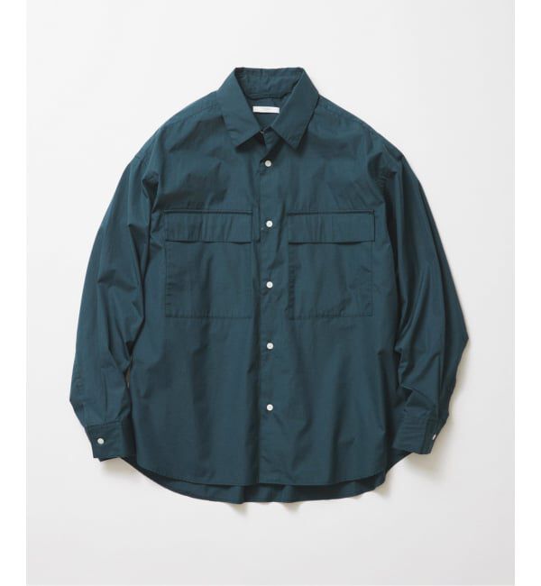 EDIFICE「《予約》タイプライター シャツ」|シャツ・ブラウス|グリーン