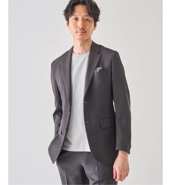 EDIFICE「《予約》&rdquo;吸汗＆速乾機能&rdquo; EVALET メッシュ 2ボタン ジャケット」|テーラードジャケット|